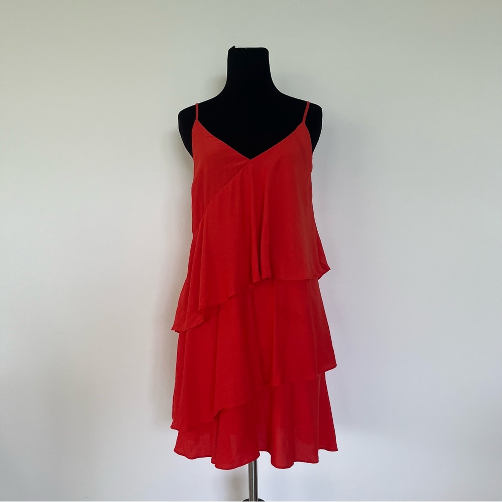 Vintage orange DO+BE mini dress. NWOT. Orange/ red color